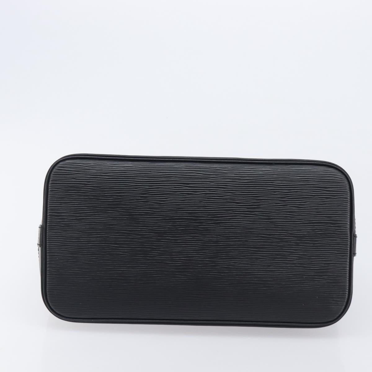 LOUIS VUITTON Epi Alma Hand Bag Noir Black M52142 LV Auth 207780V