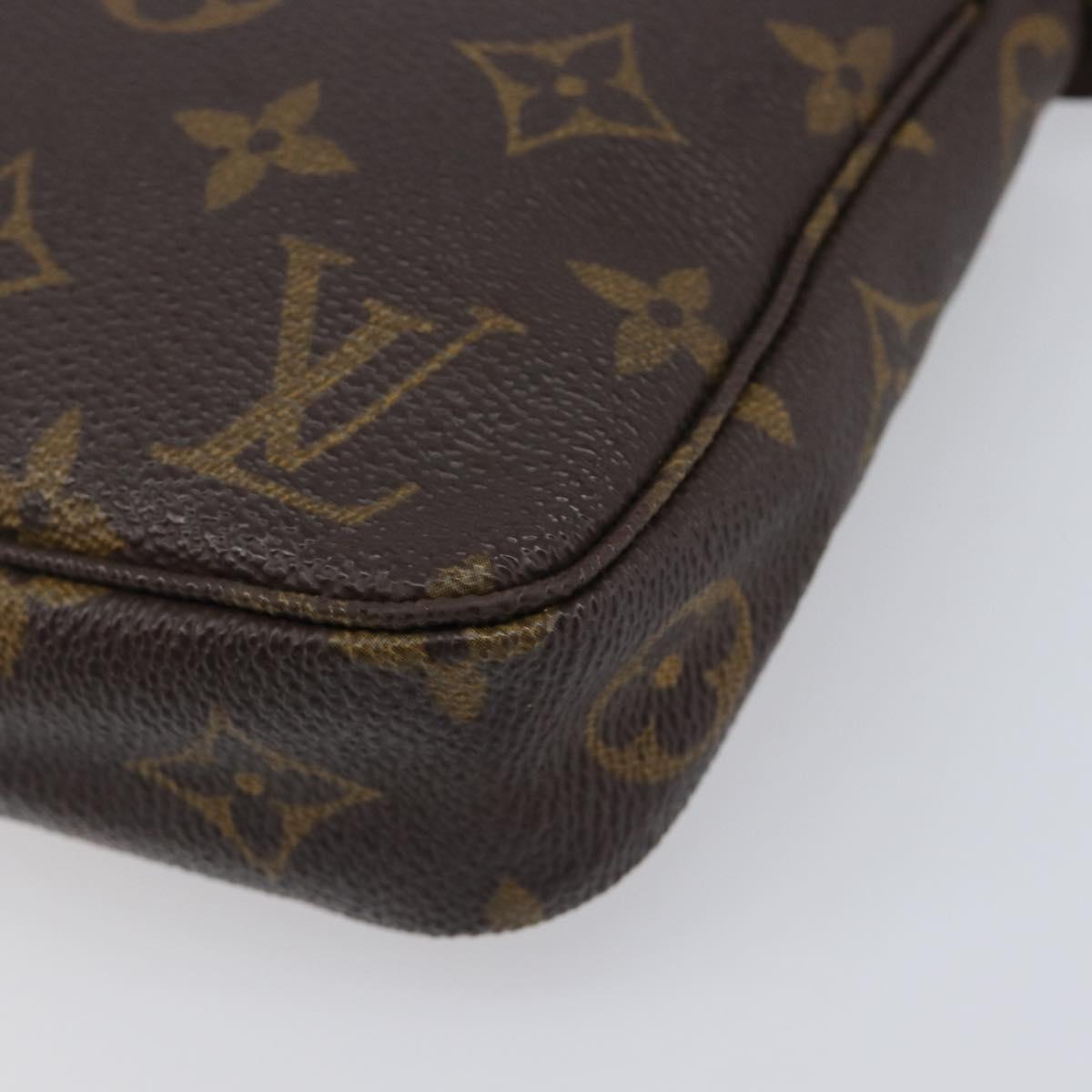 LOUIS VUITTON Monogram Pochette Accessoires Pouch M51980 LV Auth 207784A