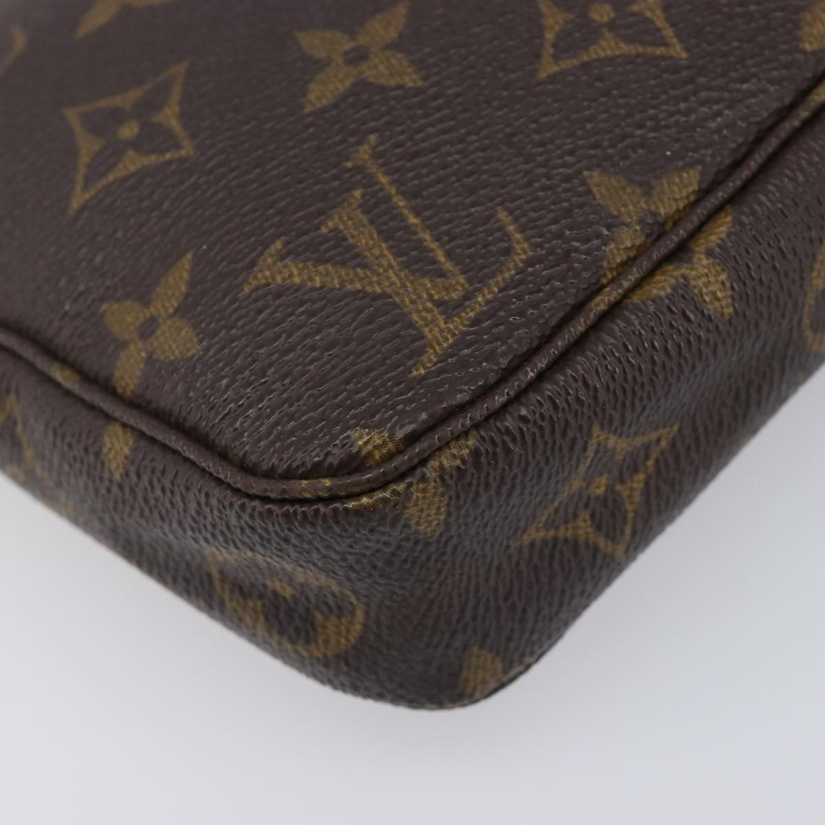 LOUIS VUITTON Monogram Pochette Accessoires Pouch M51980 LV Auth 207784A