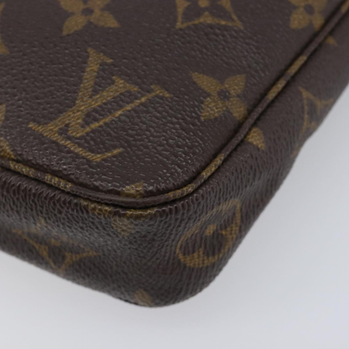 LOUIS VUITTON Monogram Pochette Accessoires Pouch M51980 LV Auth 207784A