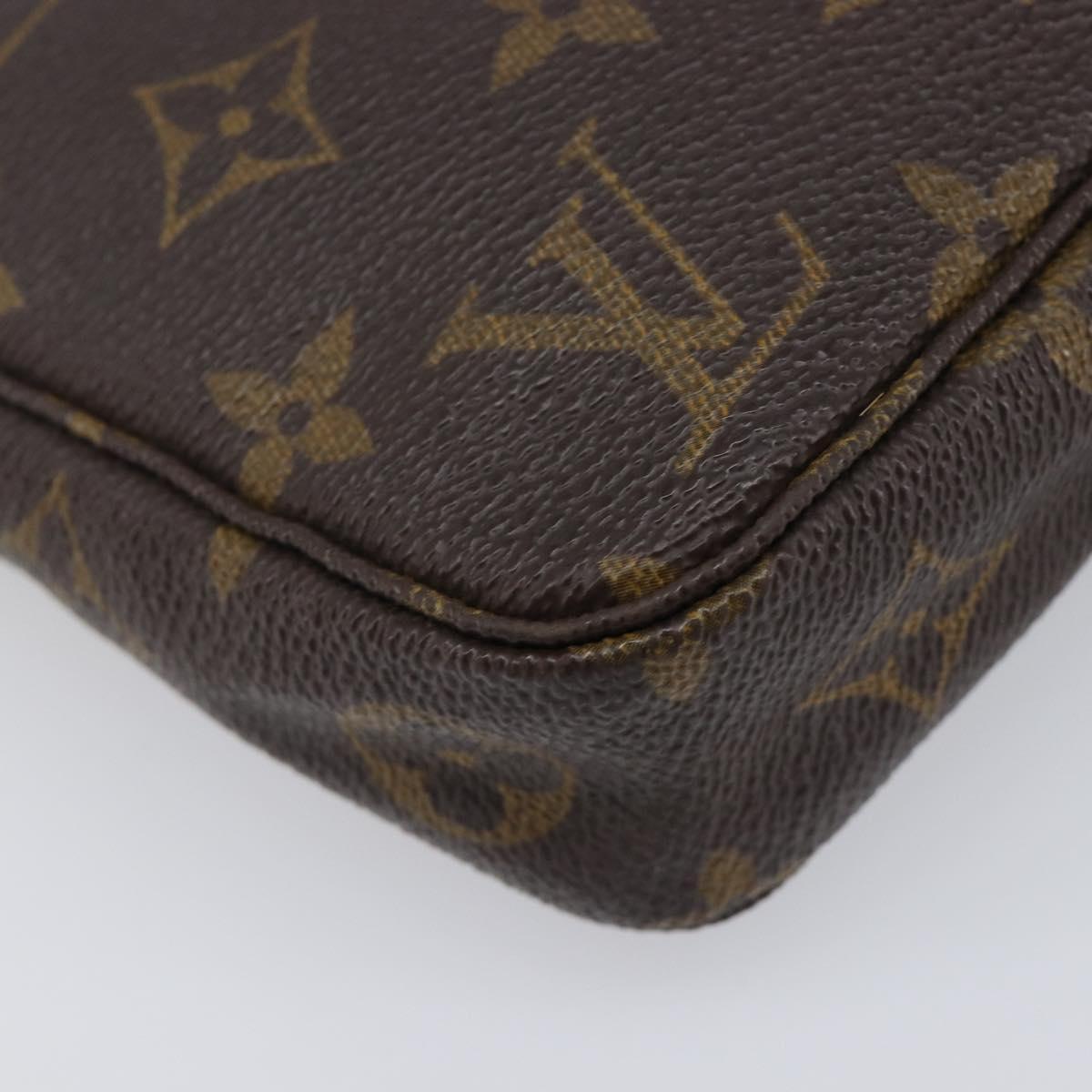 LOUIS VUITTON Monogram Pochette Accessoires Pouch M51980 LV Auth 207784A