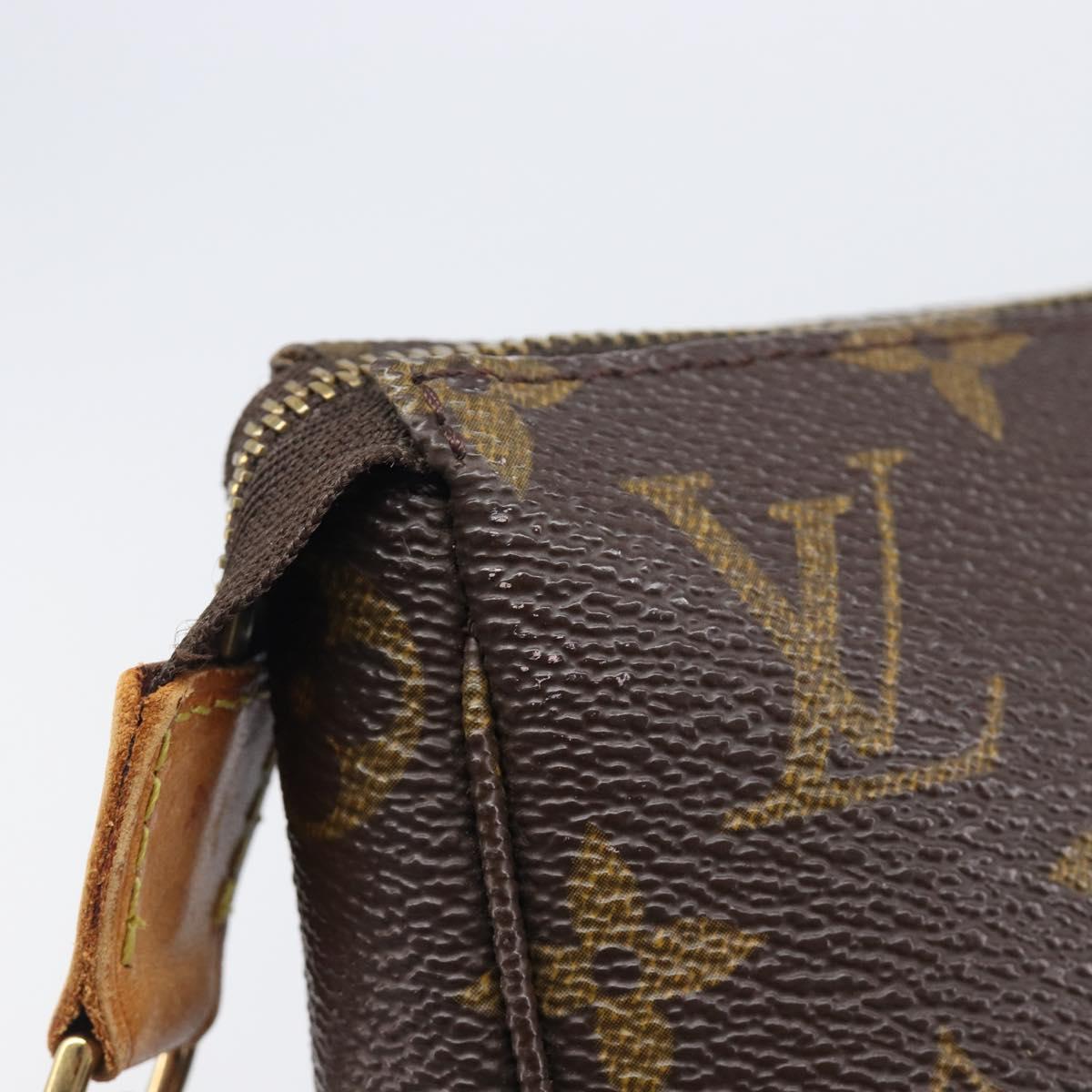 LOUIS VUITTON Monogram Pochette Accessoires Pouch M51980 LV Auth 207784A