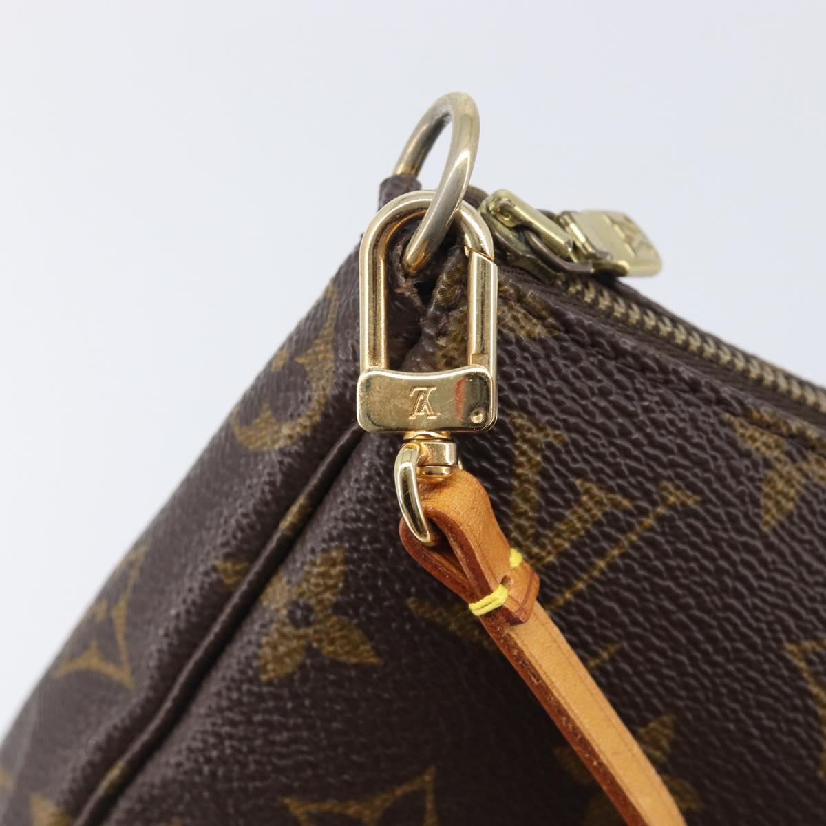 LOUIS VUITTON Monogram Pochette Accessoires Pouch M51980 LV Auth 207784A