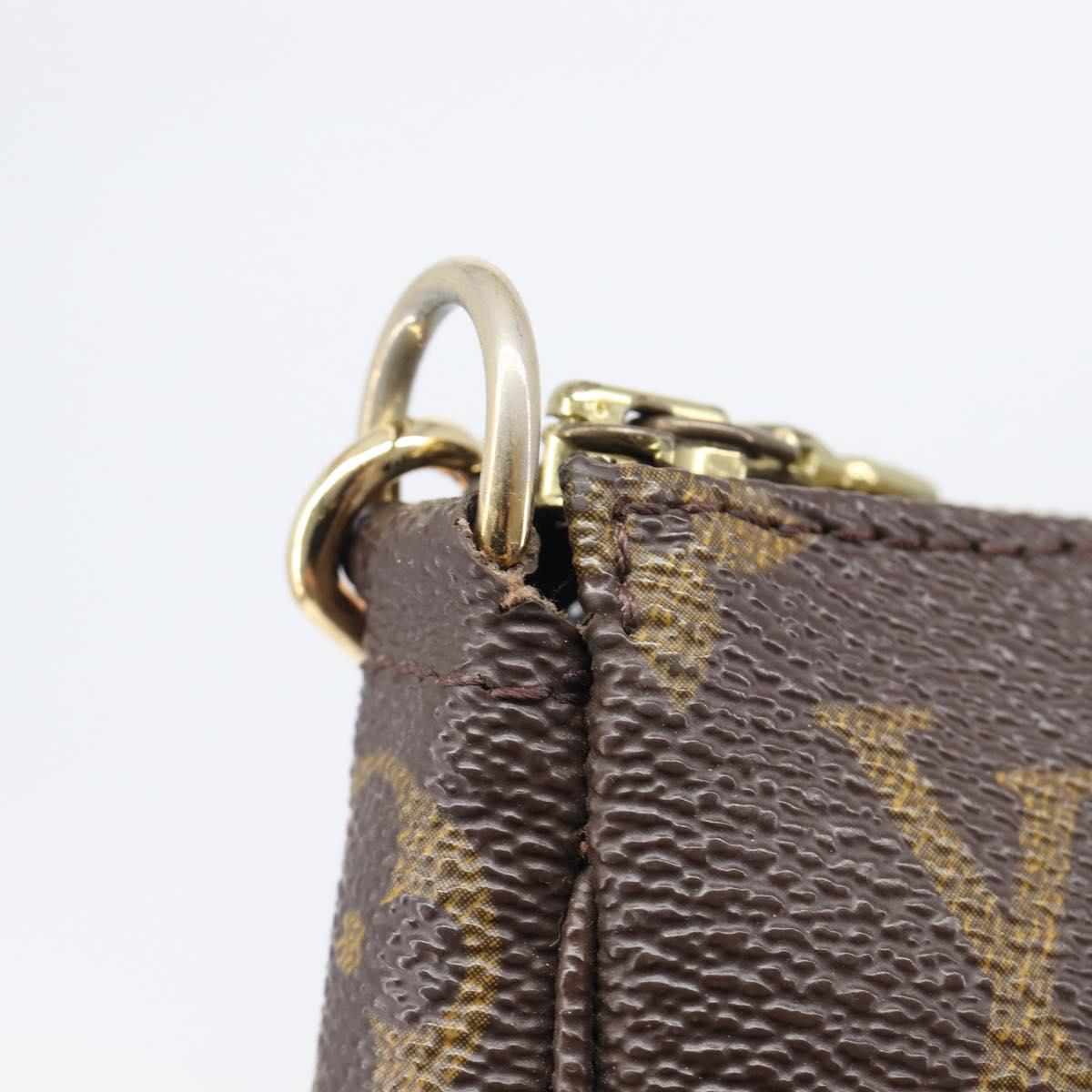 LOUIS VUITTON Monogram Pochette Accessoires Pouch M51980 LV Auth 207784A