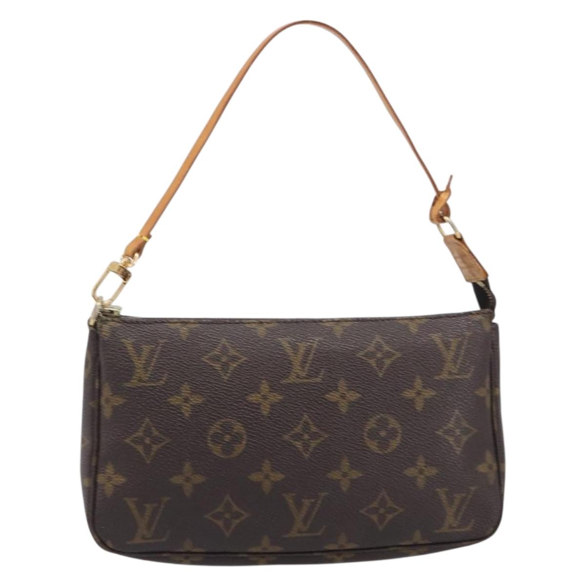LOUIS VUITTON Monogram Pochette Accessoires Pouch M51980 LV Auth 207784A