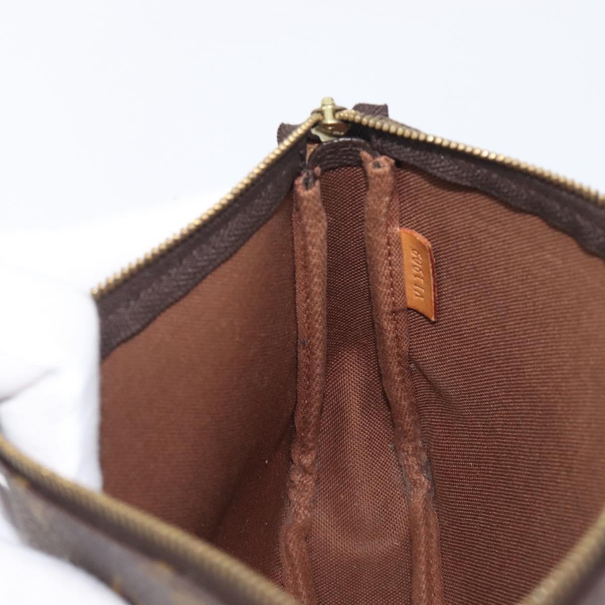 LOUIS VUITTON Monogram Pochette Accessoires Pouch M51980 LV Auth 207784A