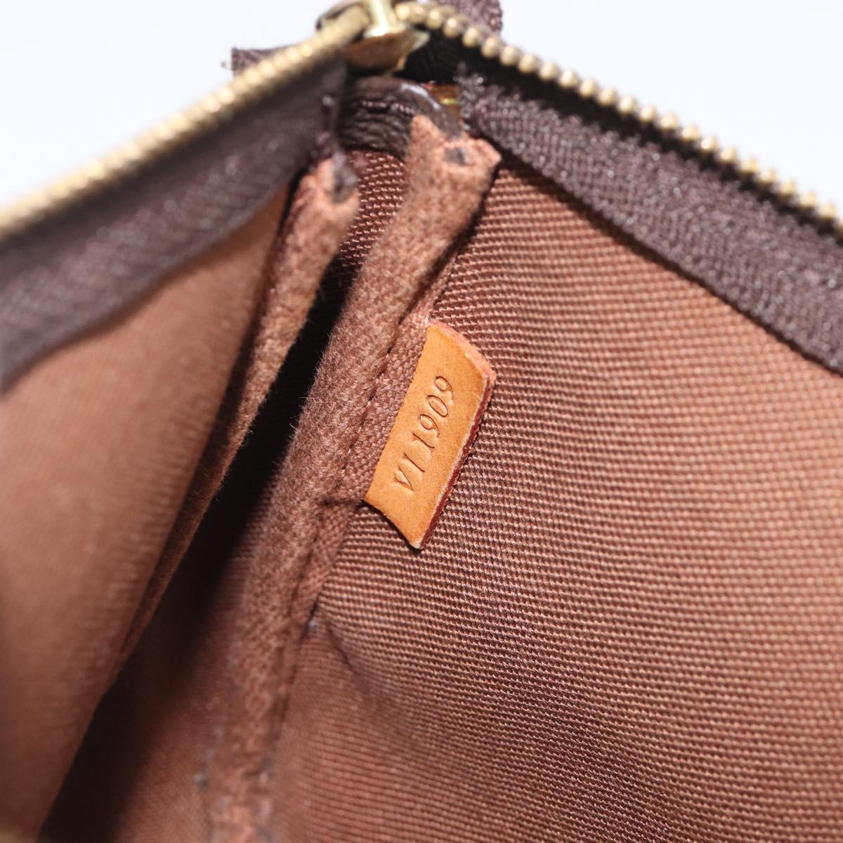 LOUIS VUITTON Monogram Pochette Accessoires Pouch M51980 LV Auth 207784A