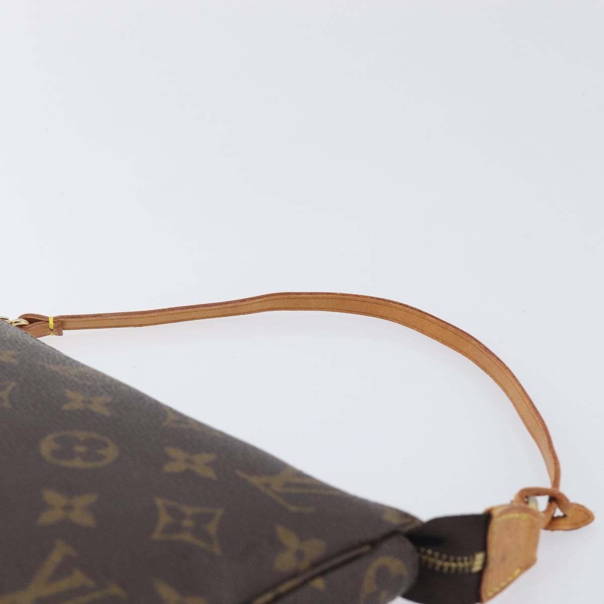 LOUIS VUITTON Monogram Pochette Accessoires Pouch M51980 LV Auth 207784A