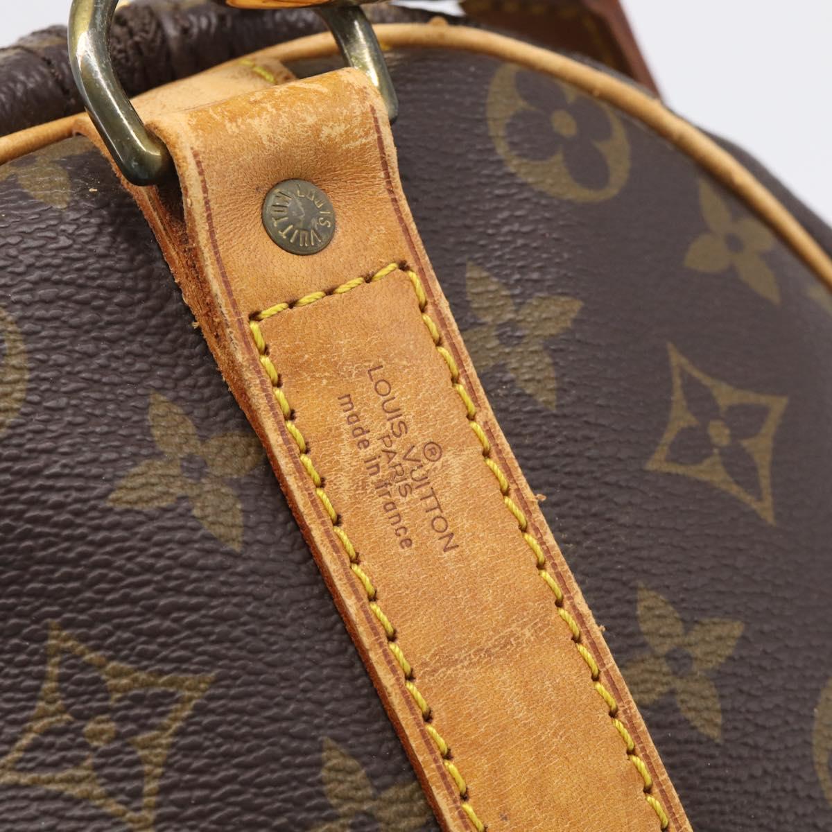 LOUIS VUITTON Monogram Keepall Bandouliere 50 Boston Bag M41416 LV Auth 207786A