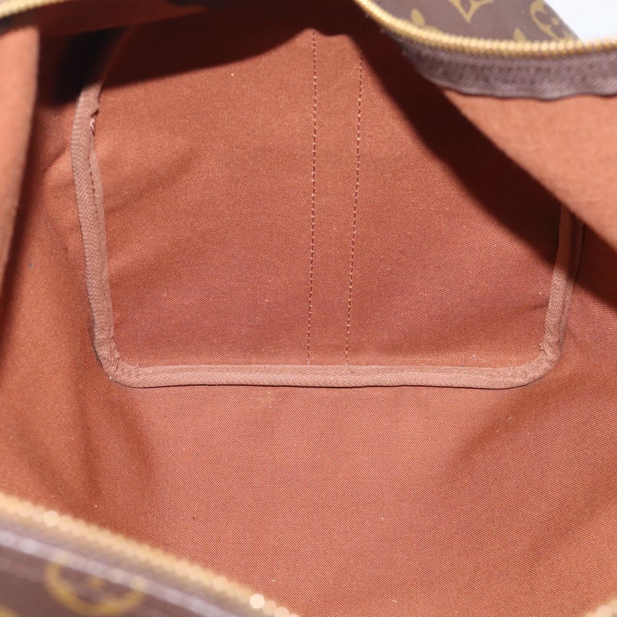 LOUIS VUITTON Monogram Keepall Bandouliere 50 Boston Bag M41416 LV Auth 207786A