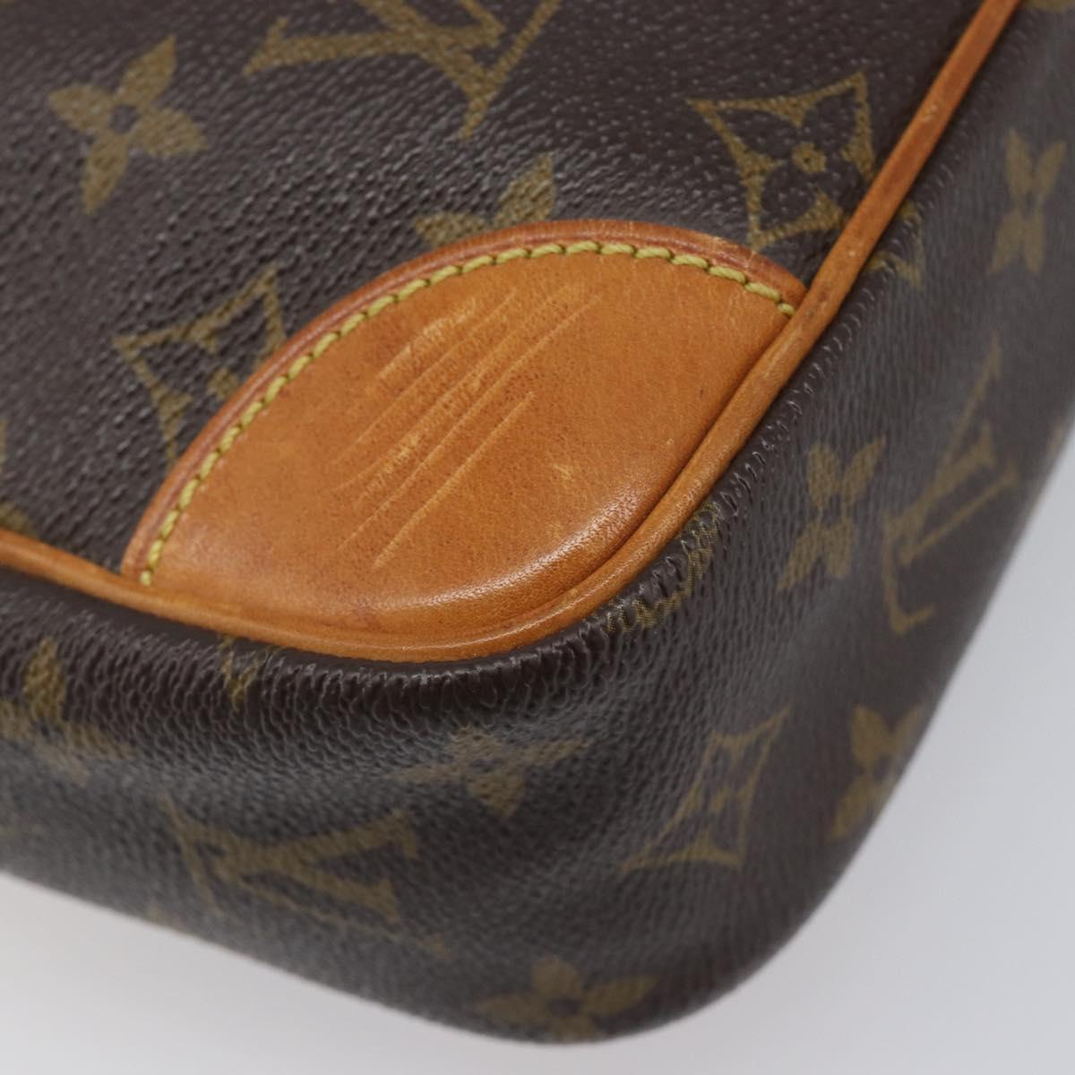 LOUIS VUITTON Monogram Compiegne 28 Clutch Bag M51845 LV Auth 207790