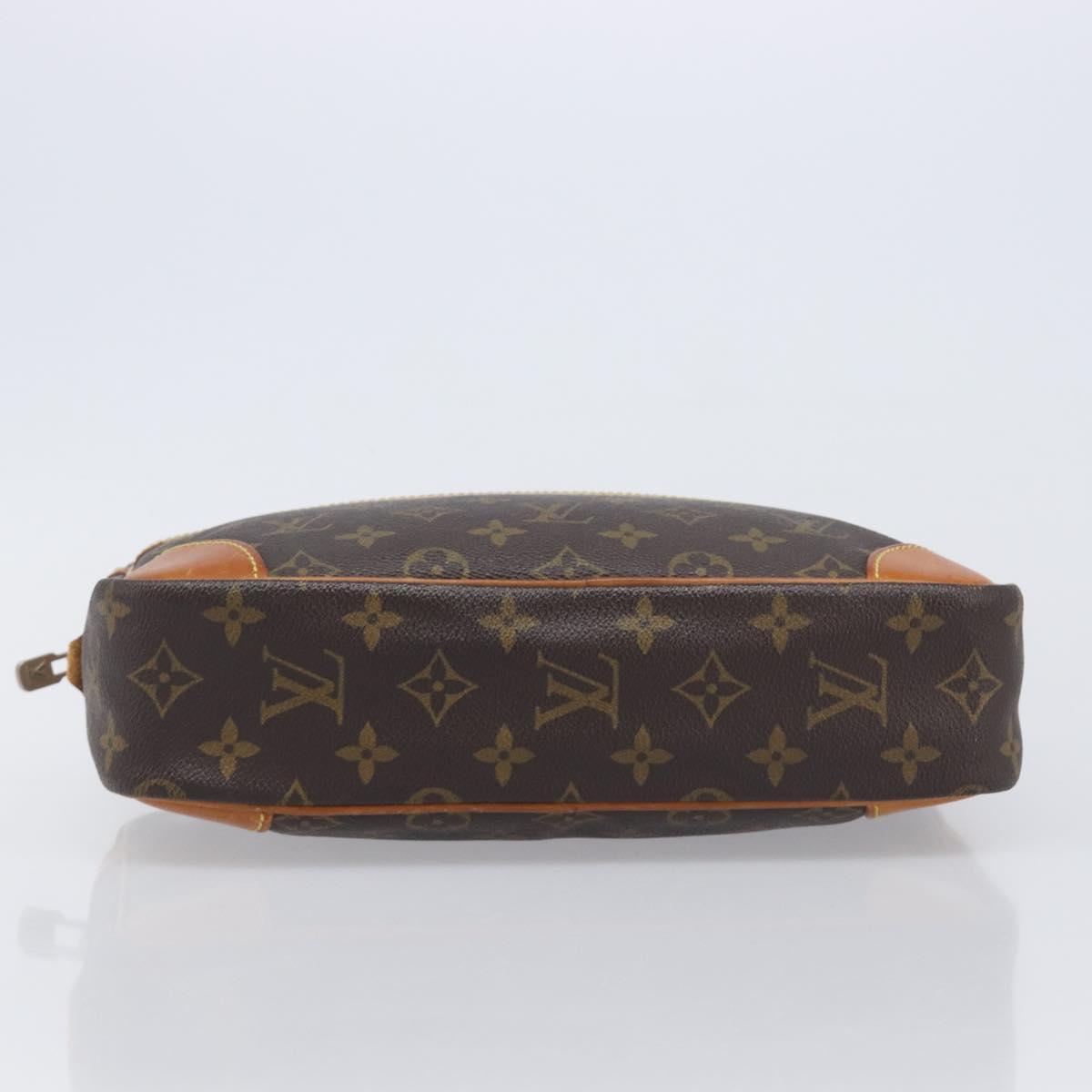 LOUIS VUITTON Monogram Compiegne 28 Clutch Bag M51845 LV Auth 207790