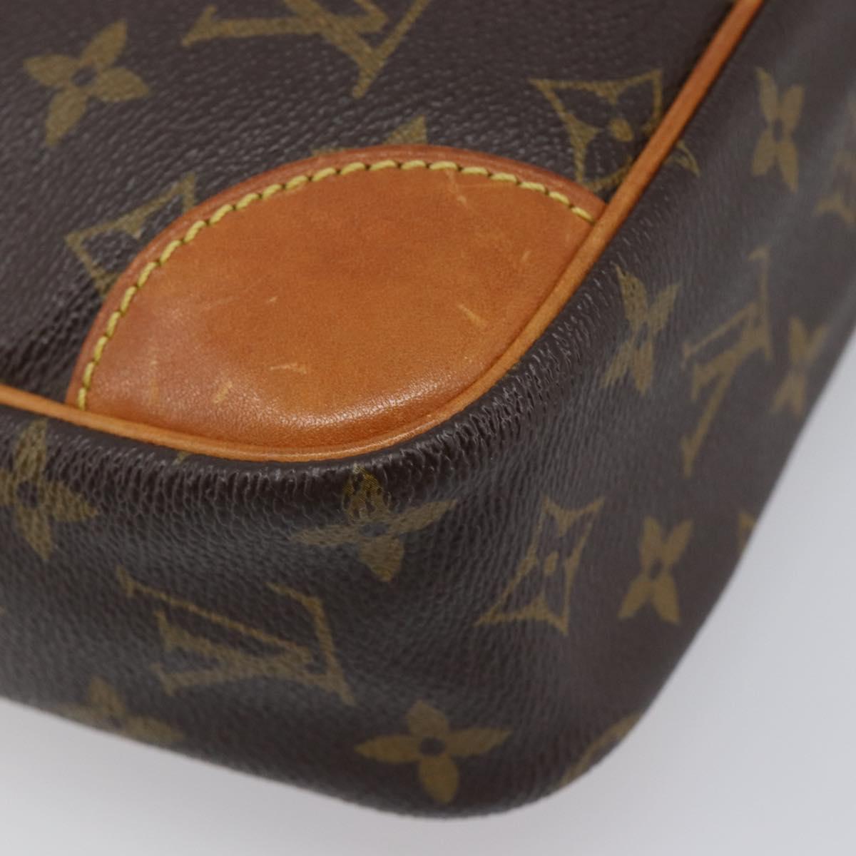 LOUIS VUITTON Monogram Compiegne 28 Clutch Bag M51845 LV Auth 207790