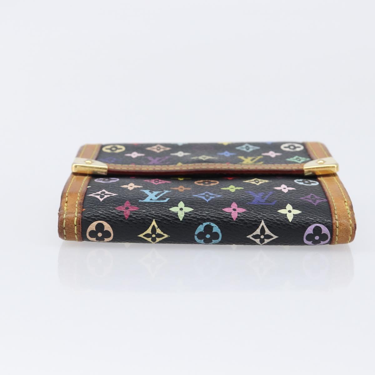 LOUIS VUITTON Multicolor Porte Monnaie Bier Cartes Credit M92984 Auth 207800