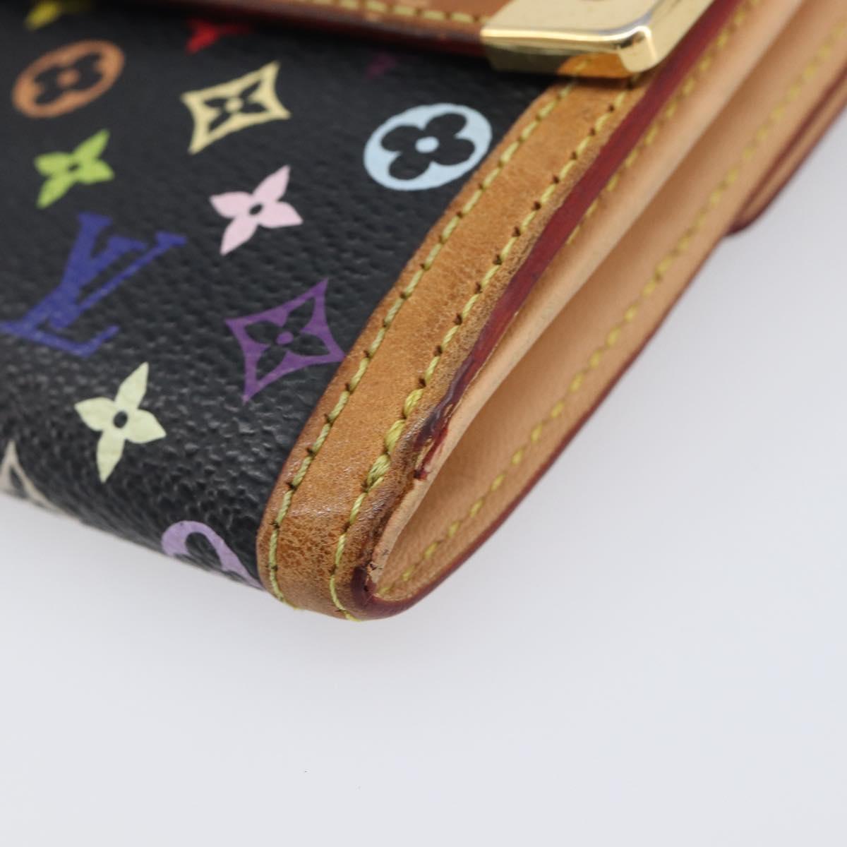 LOUIS VUITTON Multicolor Porte Monnaie Bier Cartes Credit M92984 Auth 207800