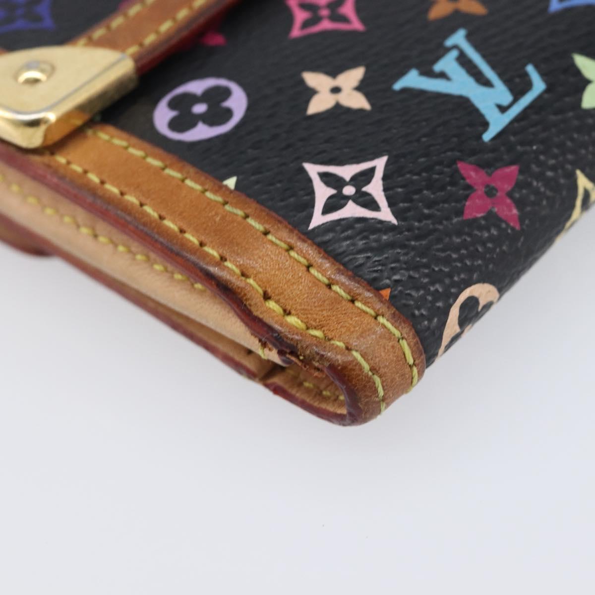 LOUIS VUITTON Multicolor Porte Monnaie Bier Cartes Credit M92984 Auth 207800