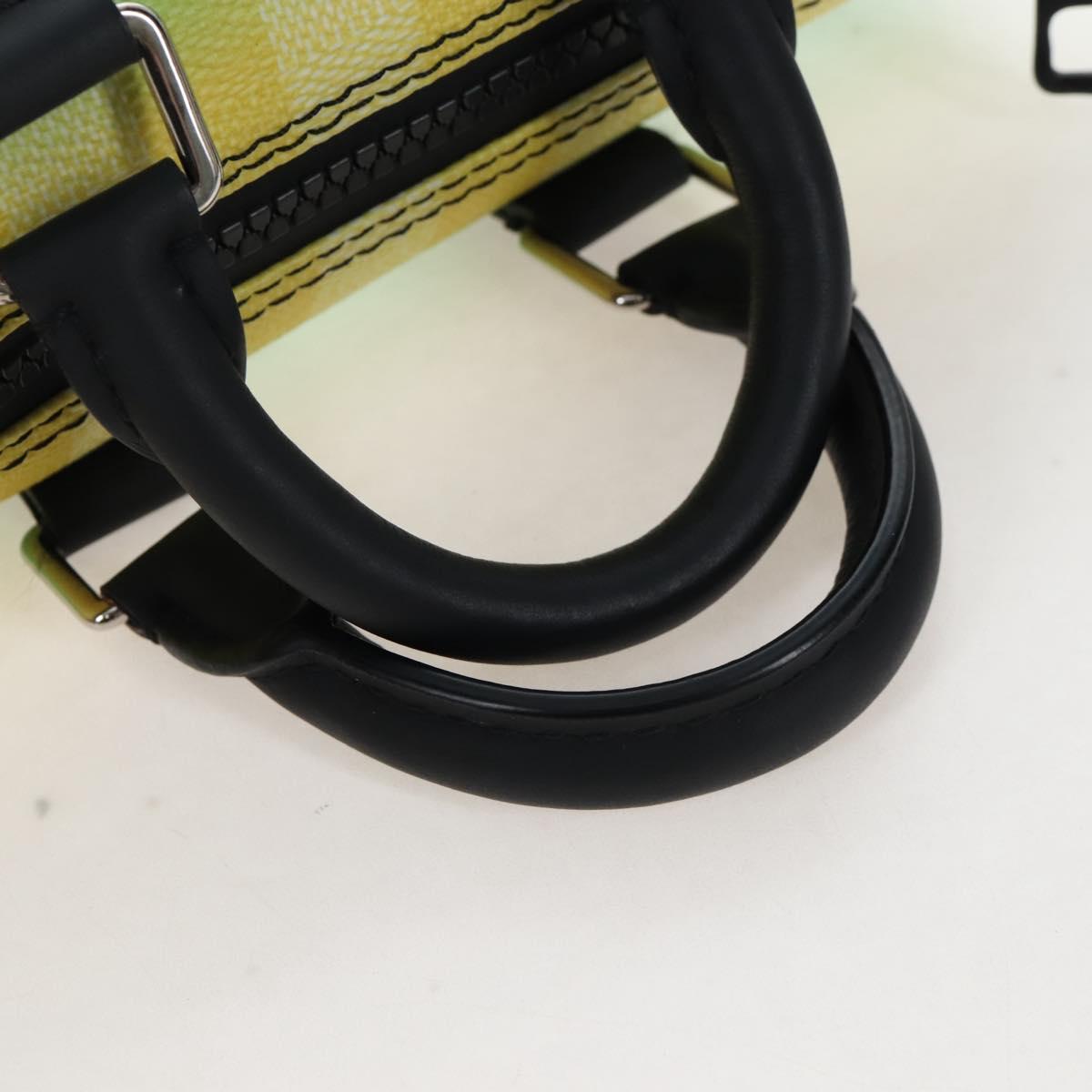 LOUIS VUITTON Damier Stripe Gradation Keepall XS Hand Bag M59949 Auth 207803SAM