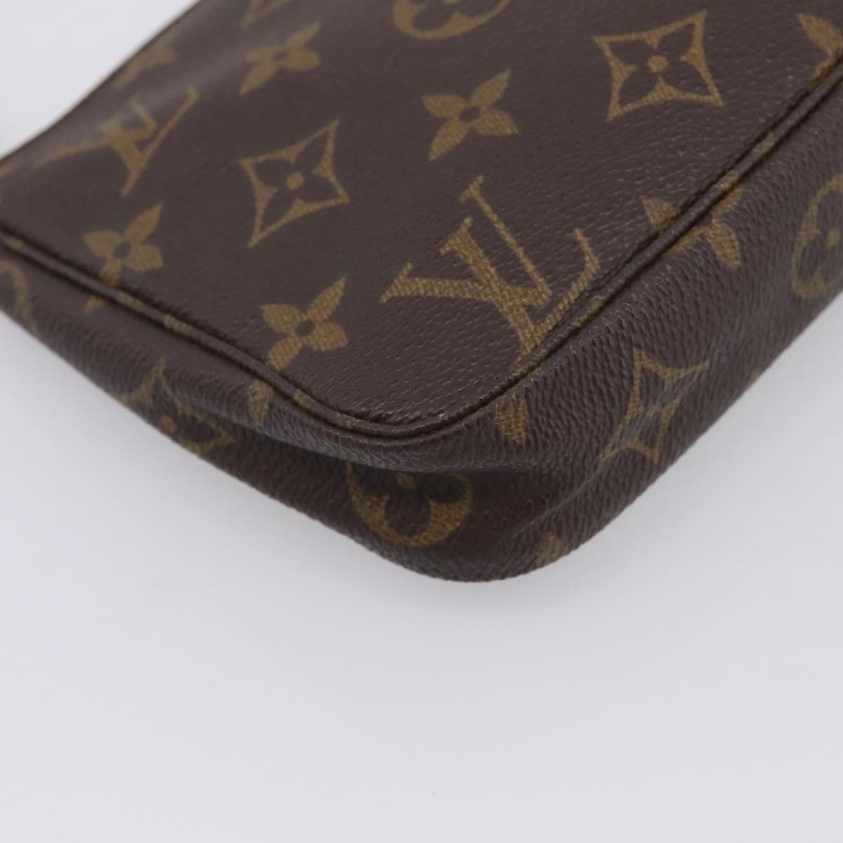 LOUIS VUITTON Monogram Pochette Accessoires Pouch M51980 LV Auth 207808A