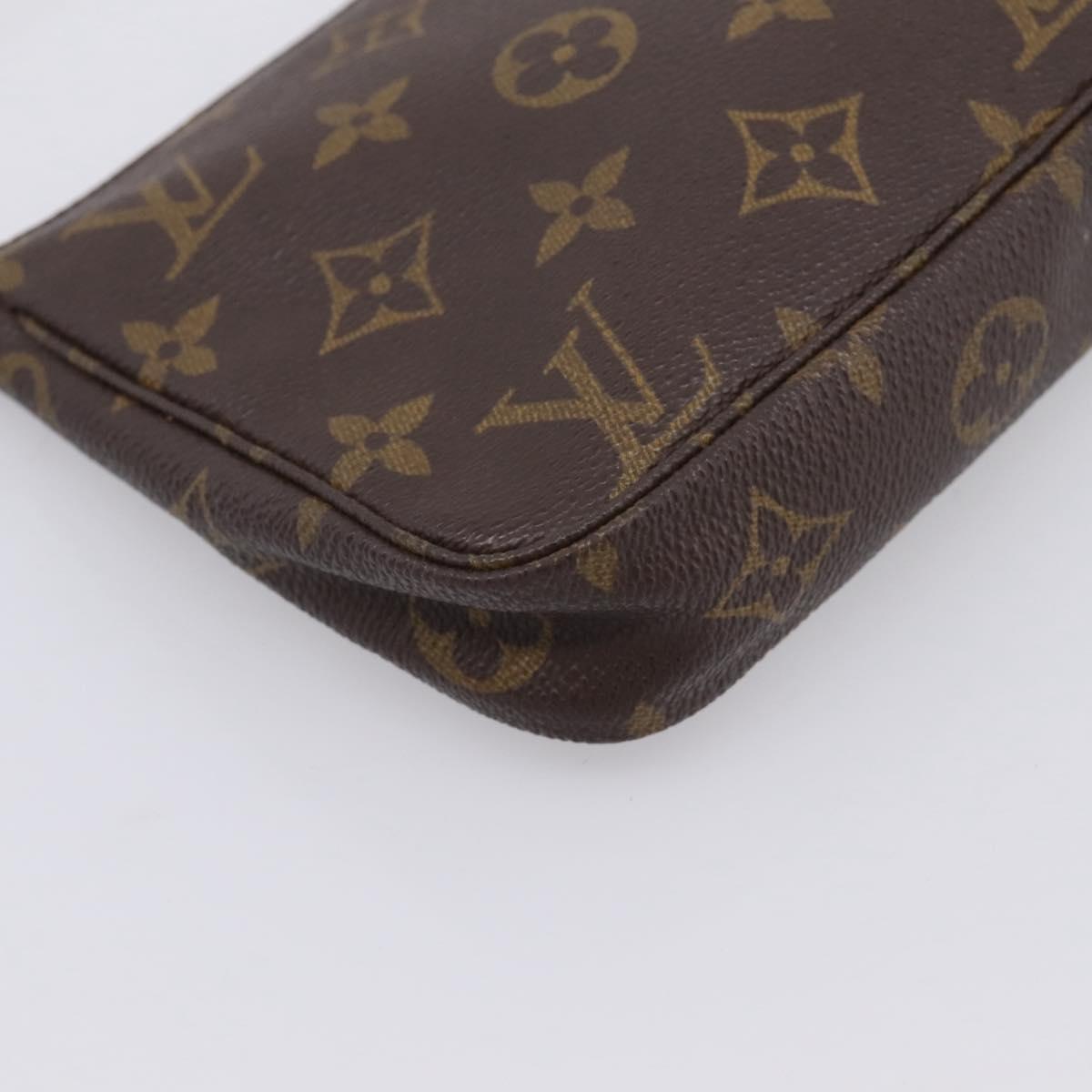 LOUIS VUITTON Monogram Pochette Accessoires Pouch M51980 LV Auth 207808A