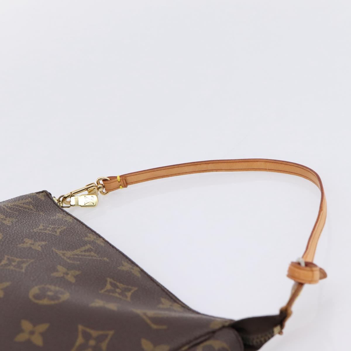 LOUIS VUITTON Monogram Pochette Accessoires Pouch M51980 LV Auth 207808A