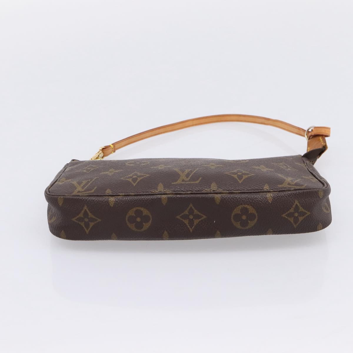LOUIS VUITTON Monogram Pochette Accessoires Pouch M51980 LV Auth 207808A