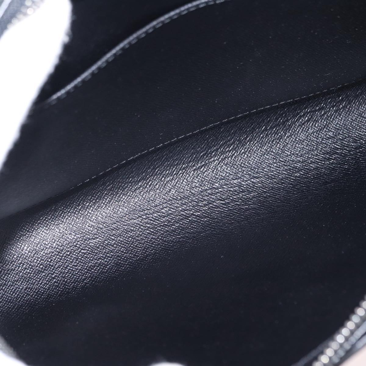 LOUIS VUITTON Taiga Baikal Clutch Bag Ardoise M30182 LV Auth 207826A