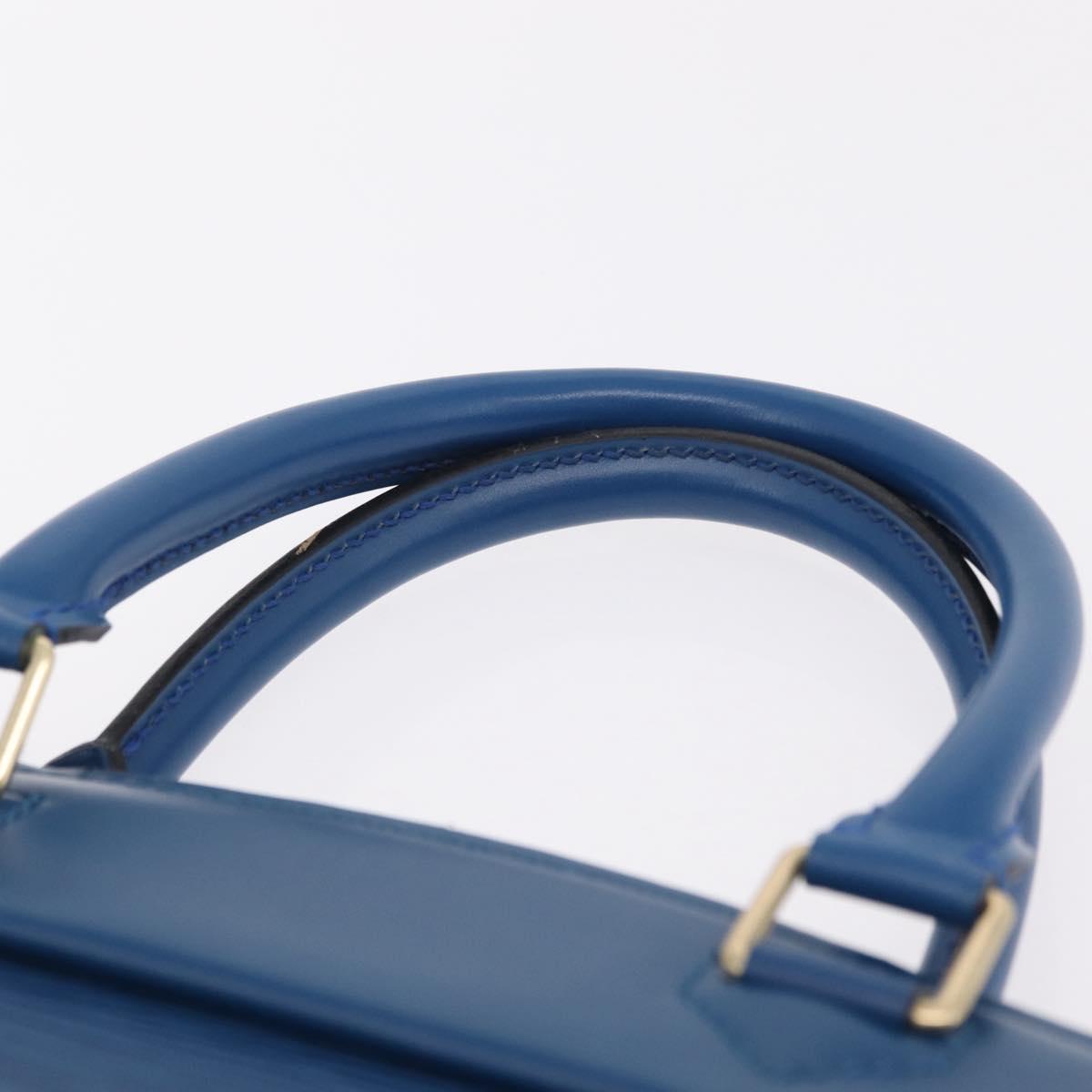 LOUIS VUITTON Epi Riviera Hand Bag Blue M48185 LV Auth 207859