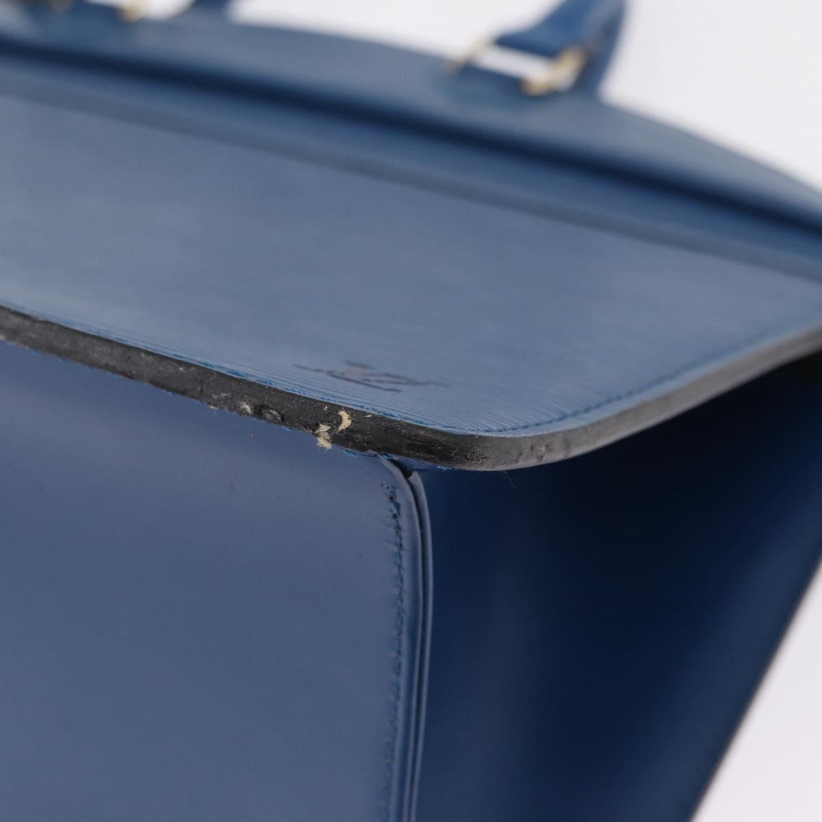 LOUIS VUITTON Epi Riviera Hand Bag Blue M48185 LV Auth 207859