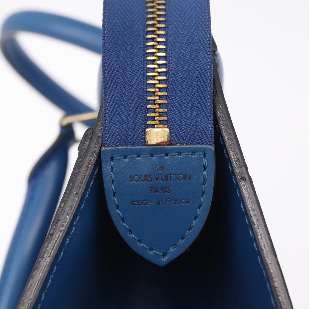 LOUIS VUITTON Epi Riviera Hand Bag Blue M48185 LV Auth 207859