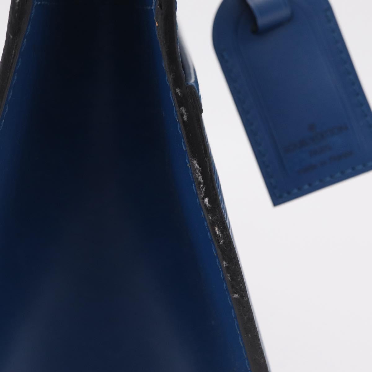 LOUIS VUITTON Epi Riviera Hand Bag Blue M48185 LV Auth 207859