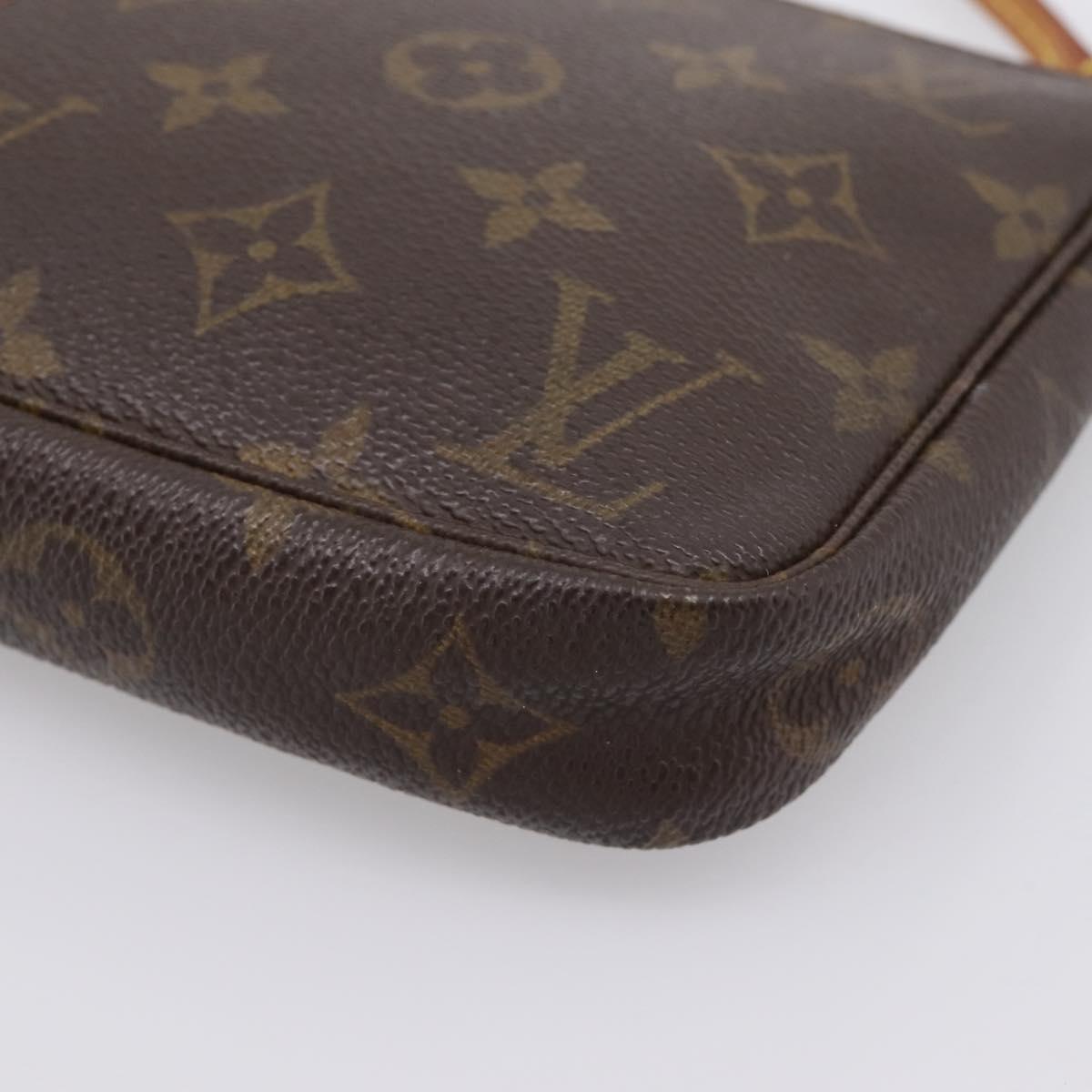 LOUIS VUITTON Monogram Pochette Accessoires Pouch M51980 LV Auth 207881A