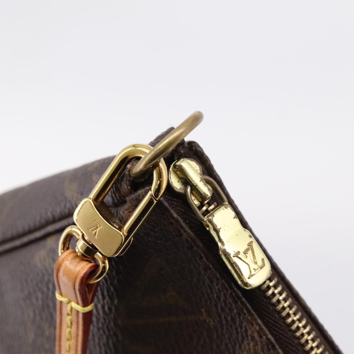 LOUIS VUITTON Monogram Pochette Accessoires Pouch M51980 LV Auth 207881A