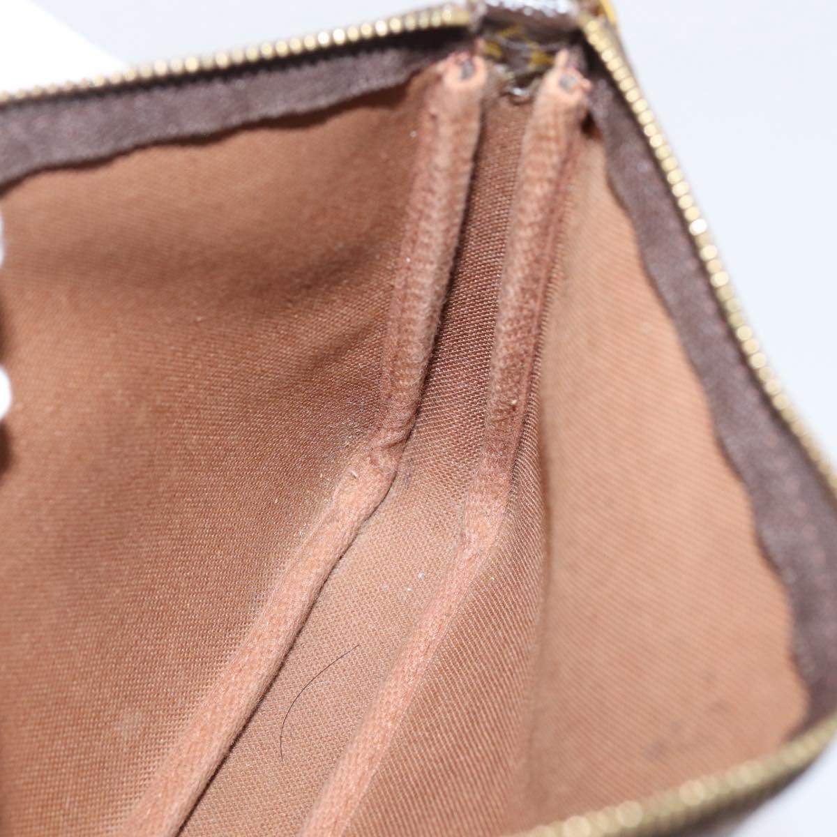 LOUIS VUITTON Monogram Pochette Accessoires Pouch M51980 LV Auth 207881A