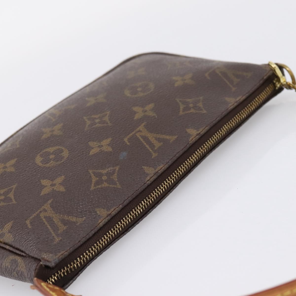 LOUIS VUITTON Monogram Pochette Accessoires Pouch M51980 LV Auth 207881A