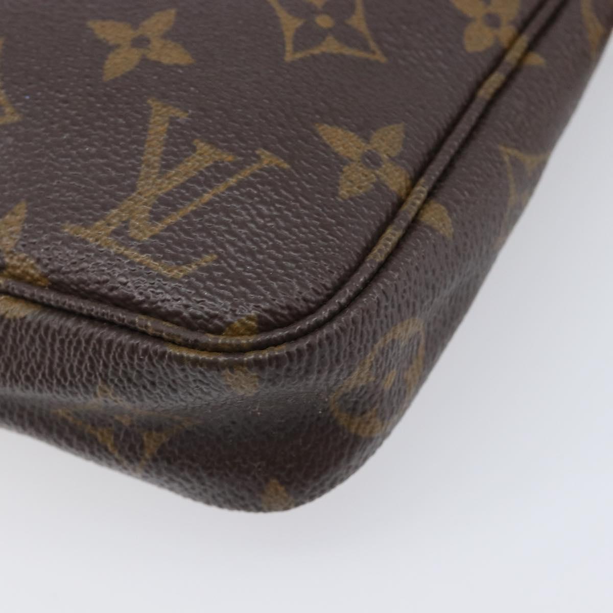 LOUIS VUITTON Monogram Pochette Accessoires Pouch M51980 LV Auth 207884A