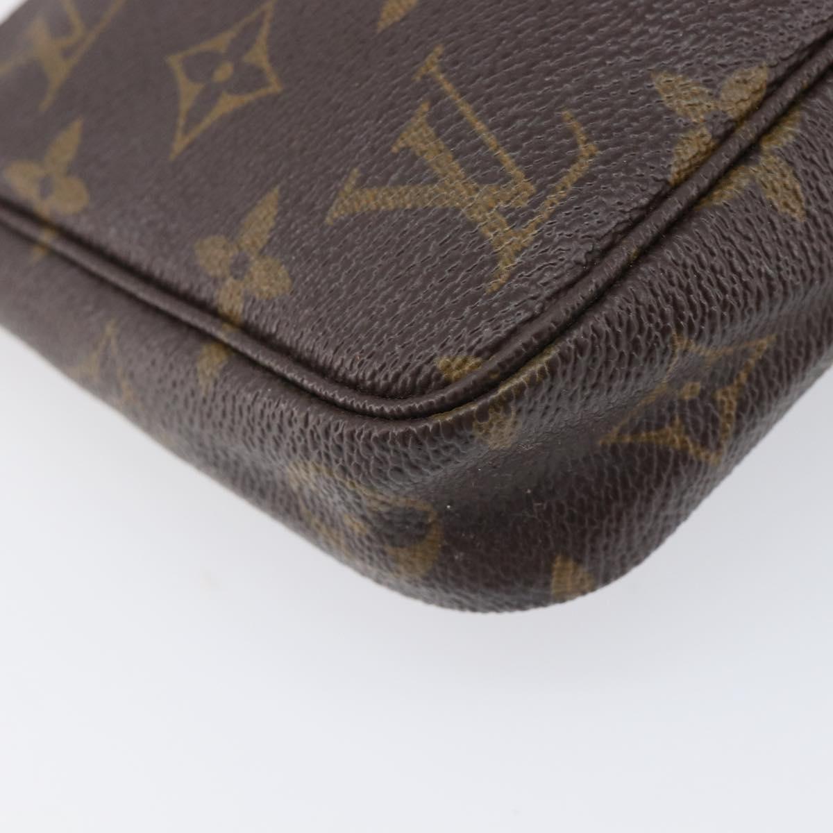 LOUIS VUITTON Monogram Pochette Accessoires Pouch M51980 LV Auth 207884A