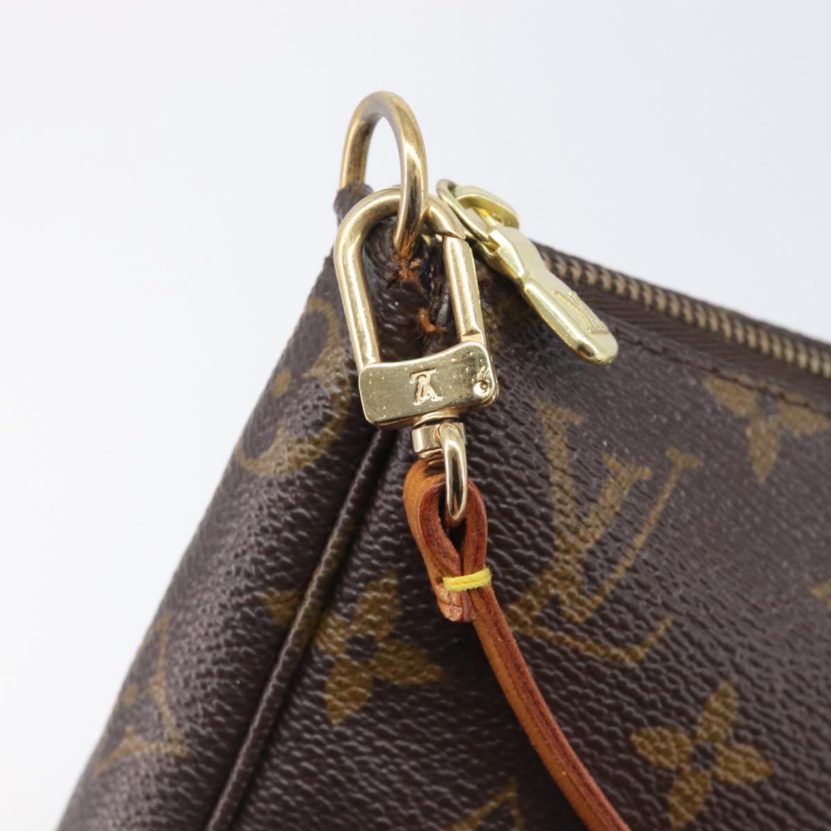 LOUIS VUITTON Monogram Pochette Accessoires Pouch M51980 LV Auth 207884A