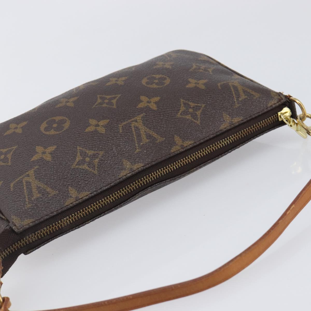 LOUIS VUITTON Monogram Pochette Accessoires Pouch M51980 LV Auth 207884A