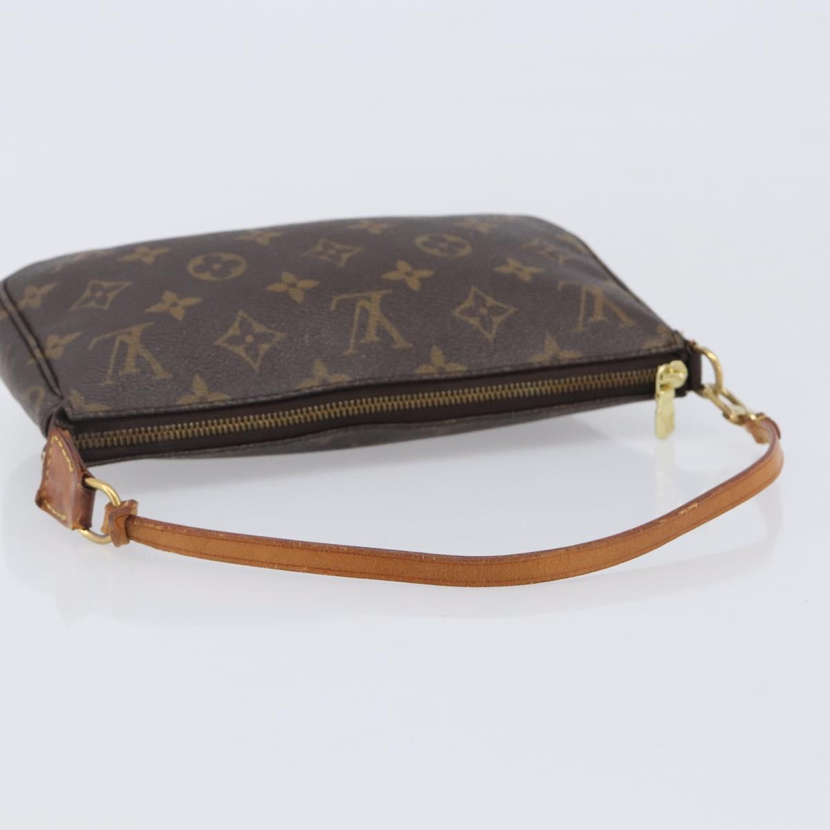 LOUIS VUITTON Monogram Pochette Accessoires Pouch M51980 LV Auth 207884A