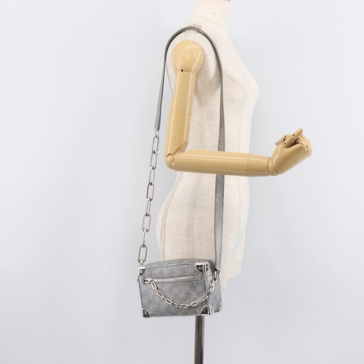 LOUIS VUITTON Damier Glitter Mini Soft Trunk Shoulder Bag M59726 Auth 207888M