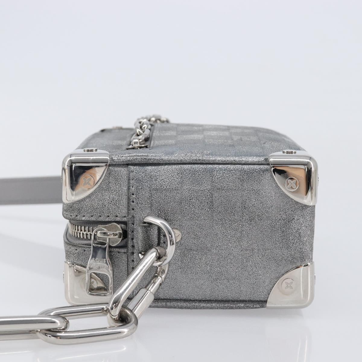 LOUIS VUITTON Damier Glitter Mini Soft Trunk Shoulder Bag M59726 Auth 207888M