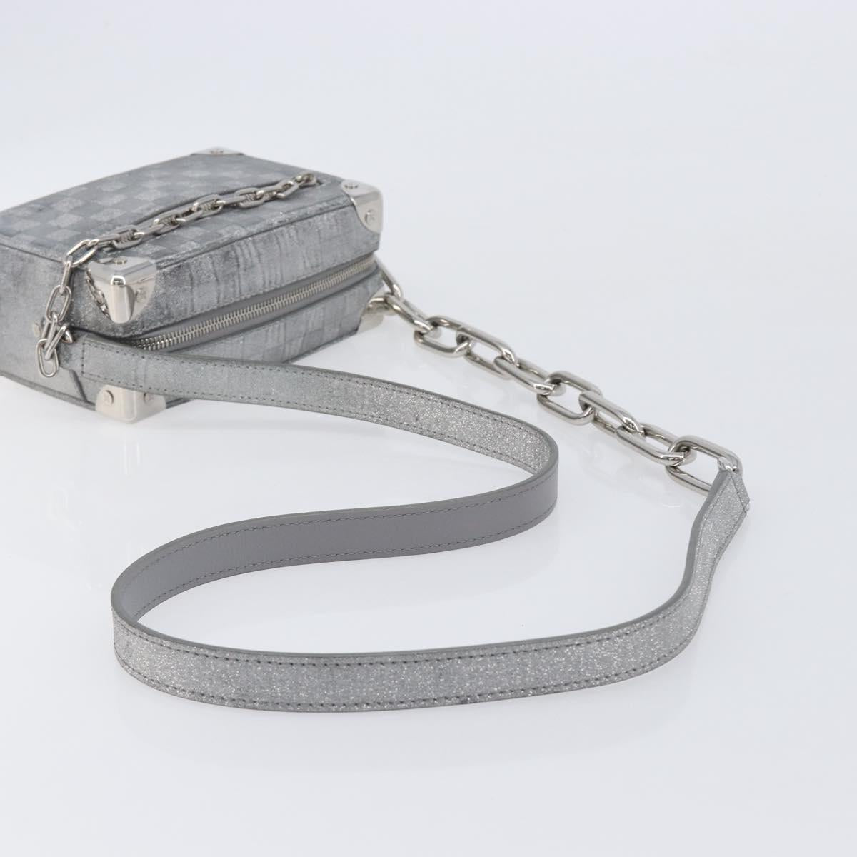 LOUIS VUITTON Damier Glitter Mini Soft Trunk Shoulder Bag M59726 Auth 207888M