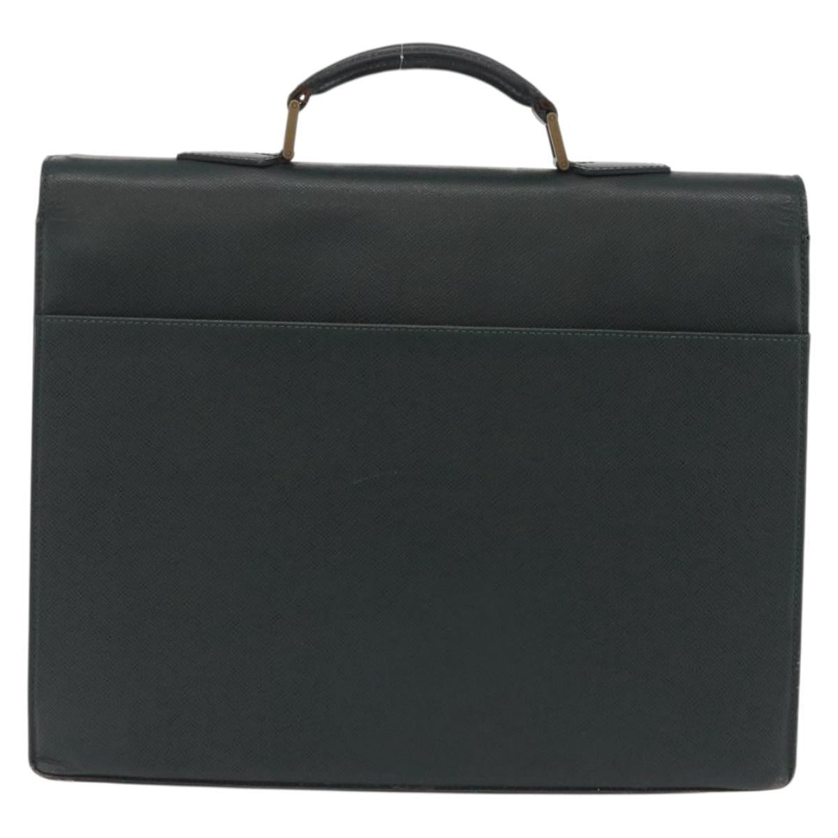 LOUIS VUITTON Taiga Serviette Moskova Business Bag Epicea M30034 LV Auth 207893