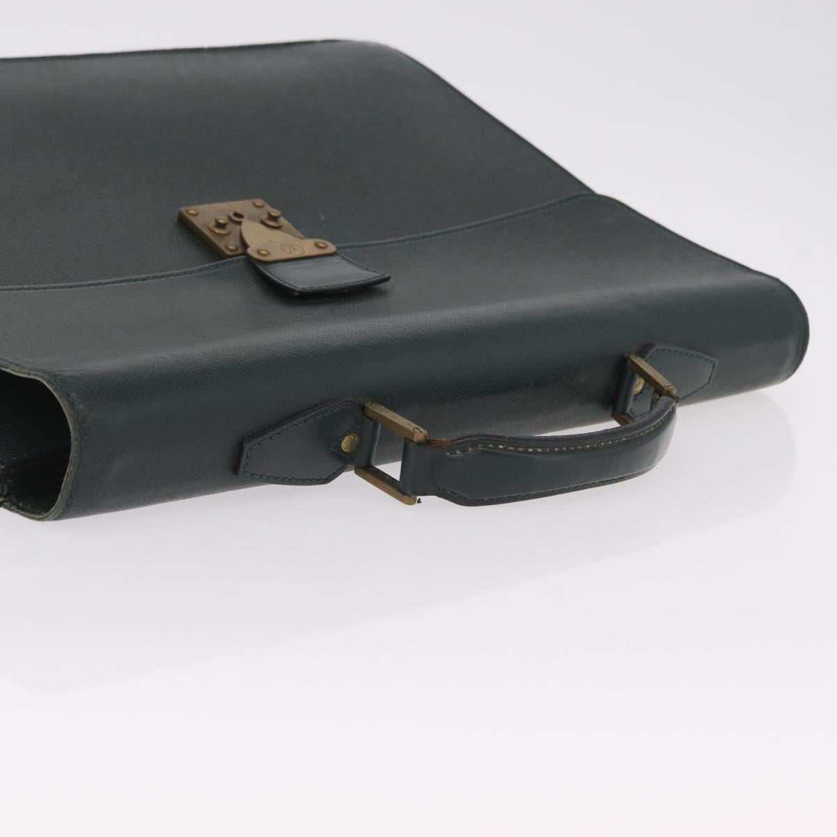 LOUIS VUITTON Taiga Serviette Moskova Business Bag Epicea M30034 LV Auth 207893