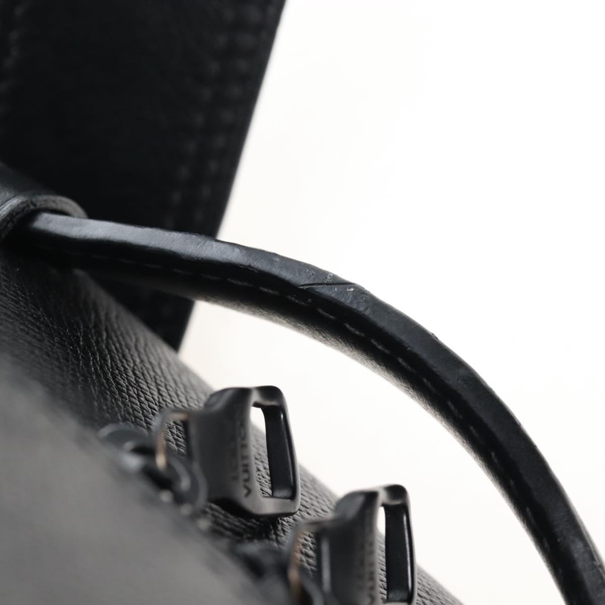 LOUIS VUITTON Taiga Rainbow Mini Soft Trunk Bag Black M30351 LV Auth 207898M