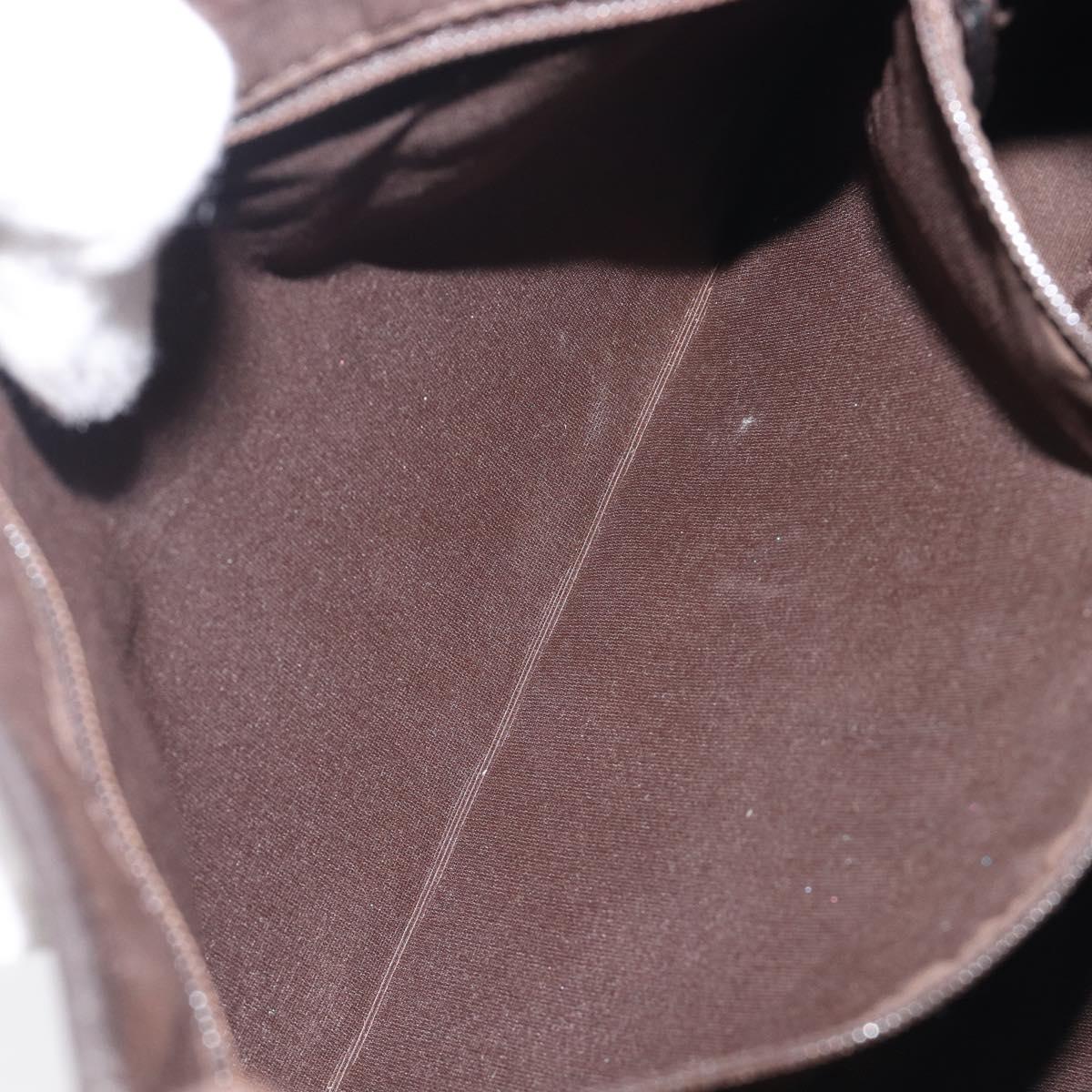 GUCCI GG Canvas Jackie Shoulder Bag Brown 00963 Auth 207923A