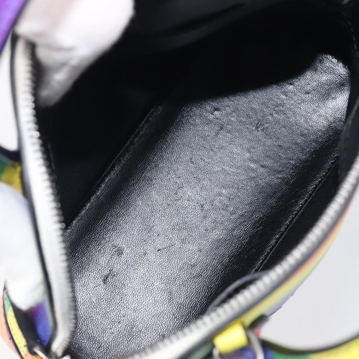 Balenciaga Ville XXS Hand Bag Leather 2way Rainbow 550646 Auth 207995M