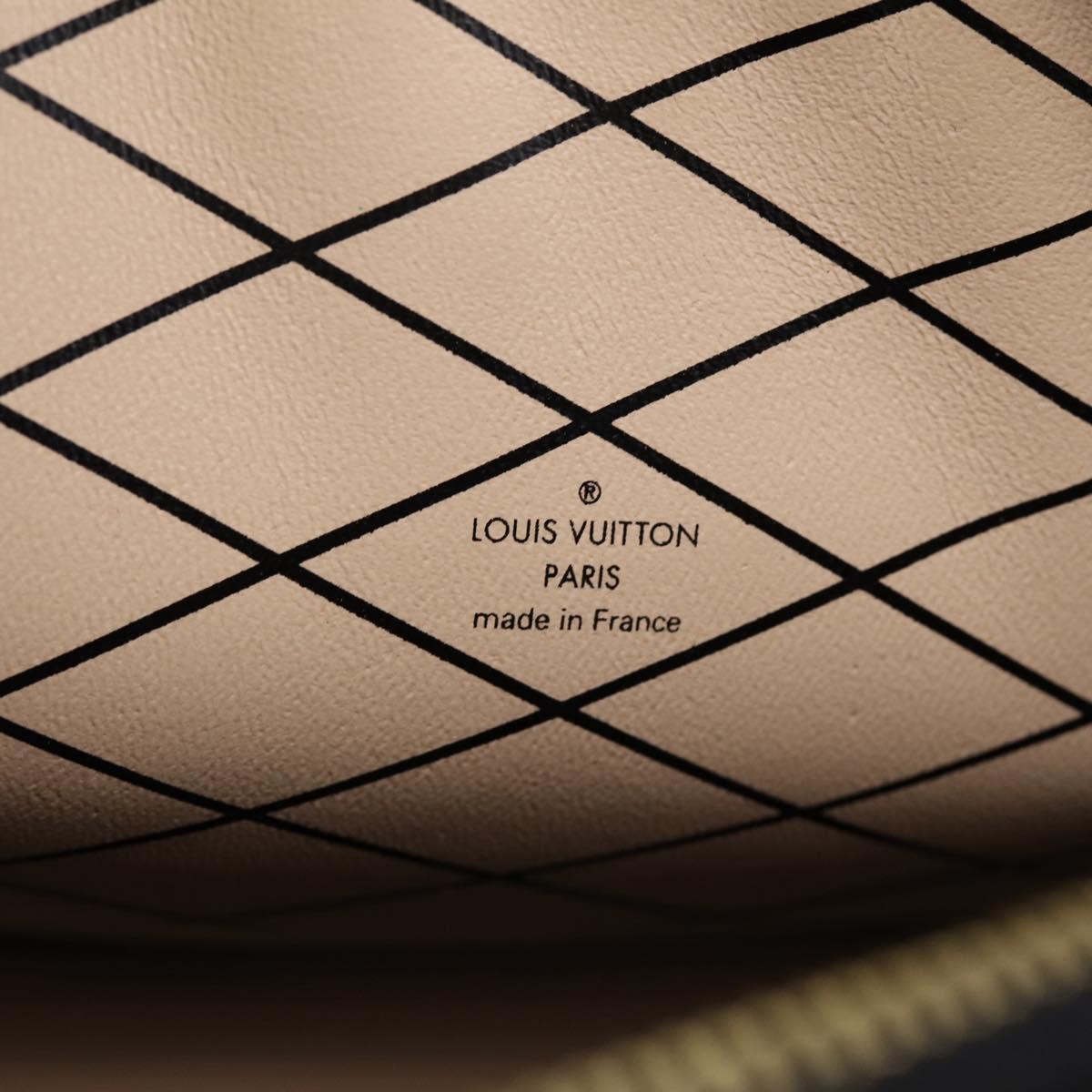 LOUIS VUITTON Monogram Reverse Trunk Clutch Bag M43596 LV Auth 208005SAM