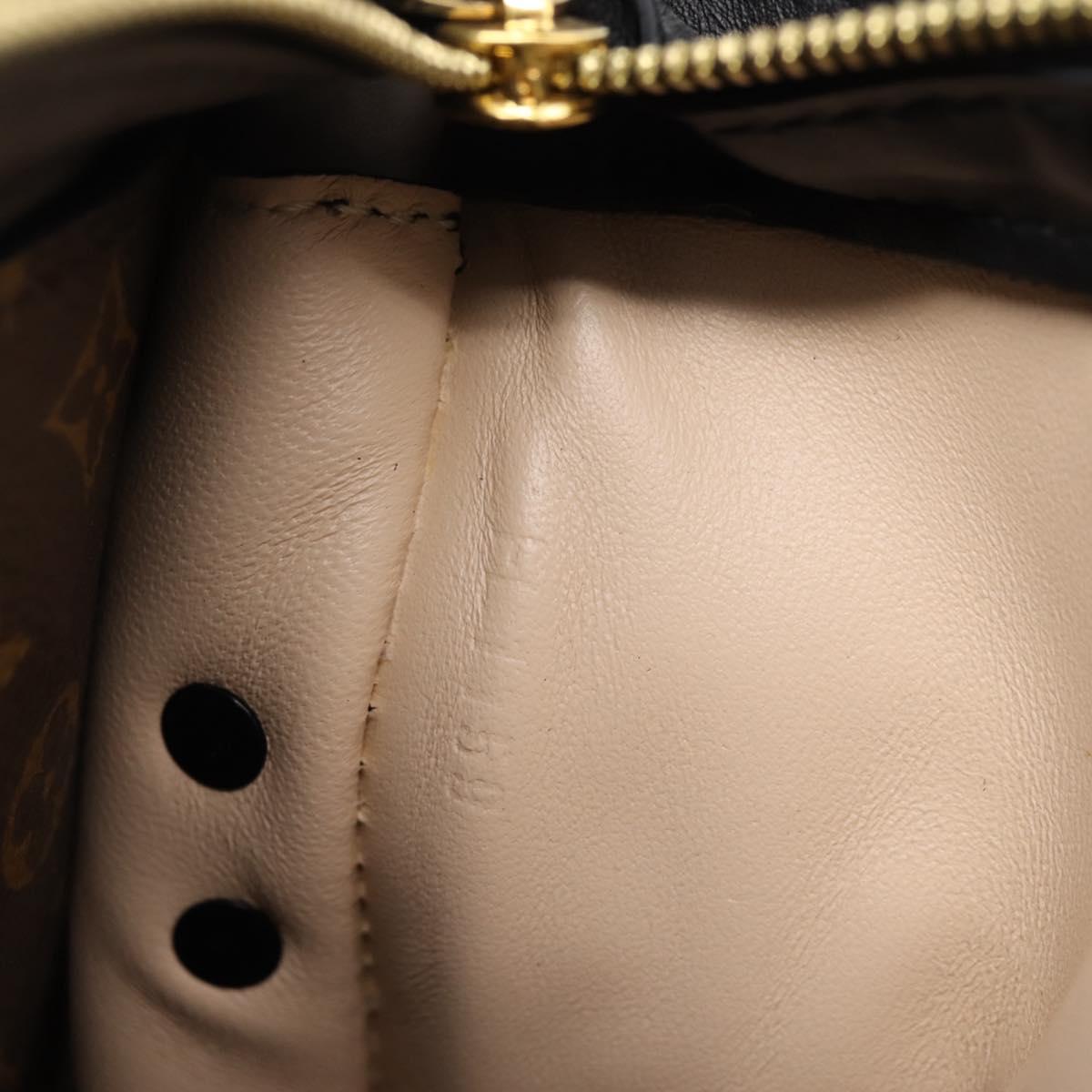 LOUIS VUITTON Monogram Reverse Trunk Clutch Bag M43596 LV Auth 208005SAM