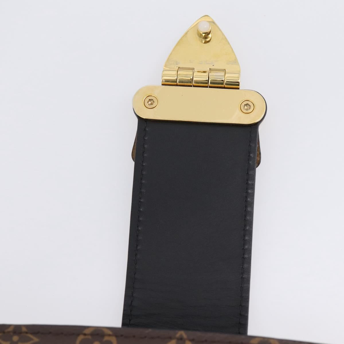 LOUIS VUITTON Monogram Reverse Trunk Clutch Bag M43596 LV Auth 208005SAM
